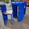 Drum chairs and table